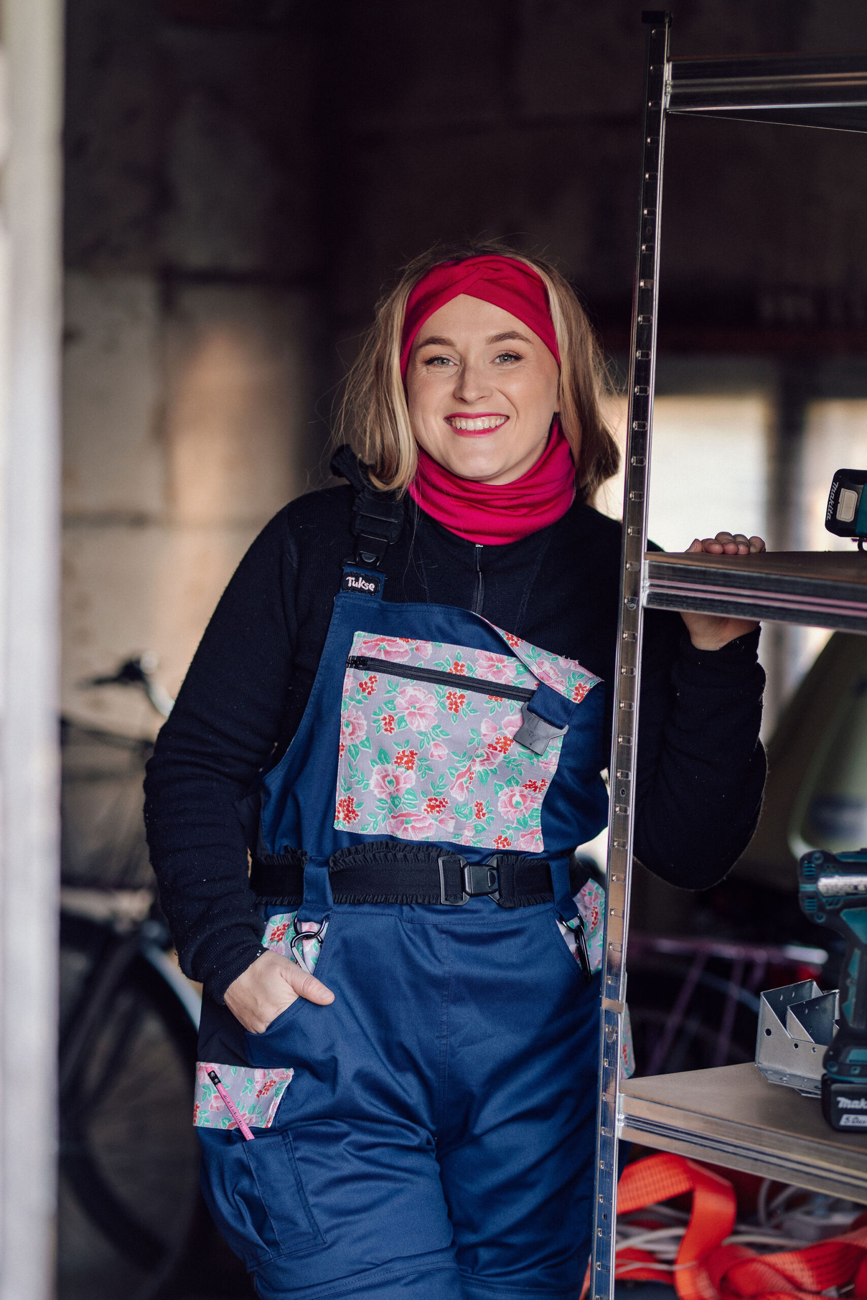 Naiste tööriided - sinised tunked Tukse