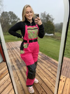 Kerge Tukse: roosa ja roheline